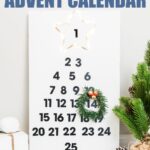 diy wooden advent calendar