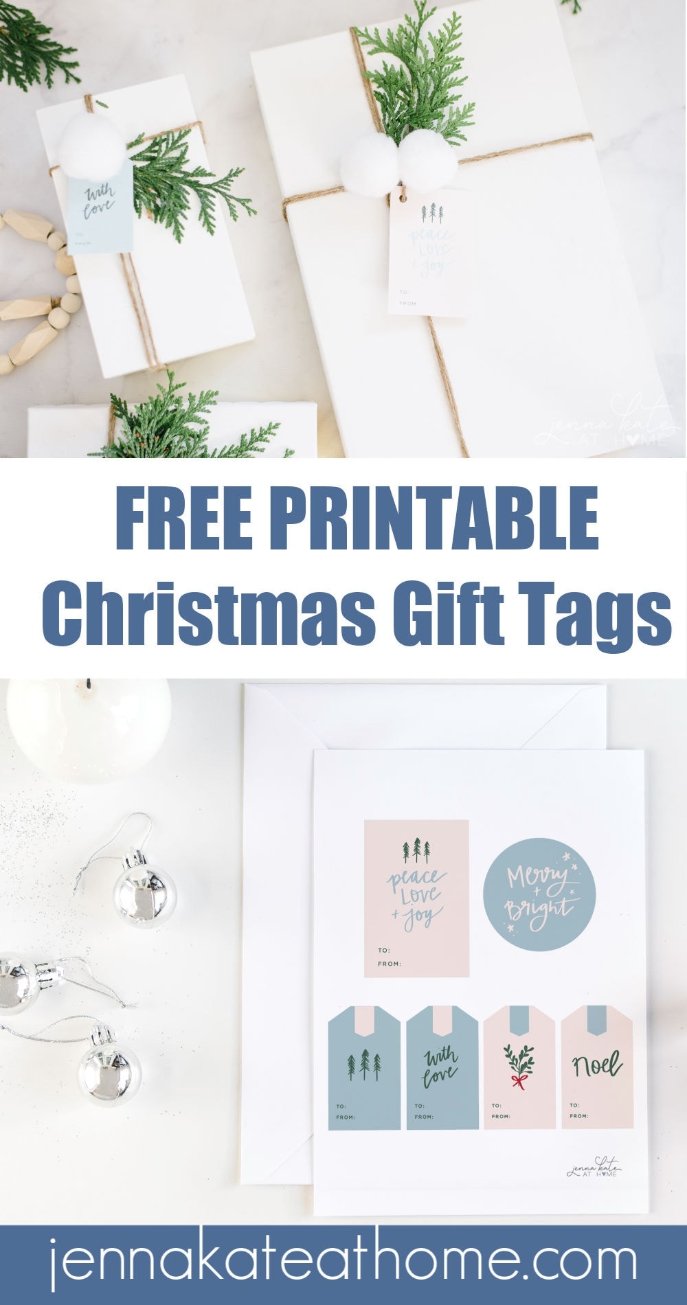 free christmas printable gift tags pinterest