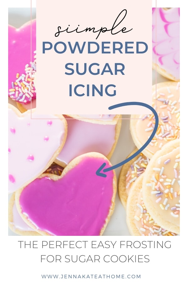 powdered sugar icing pin