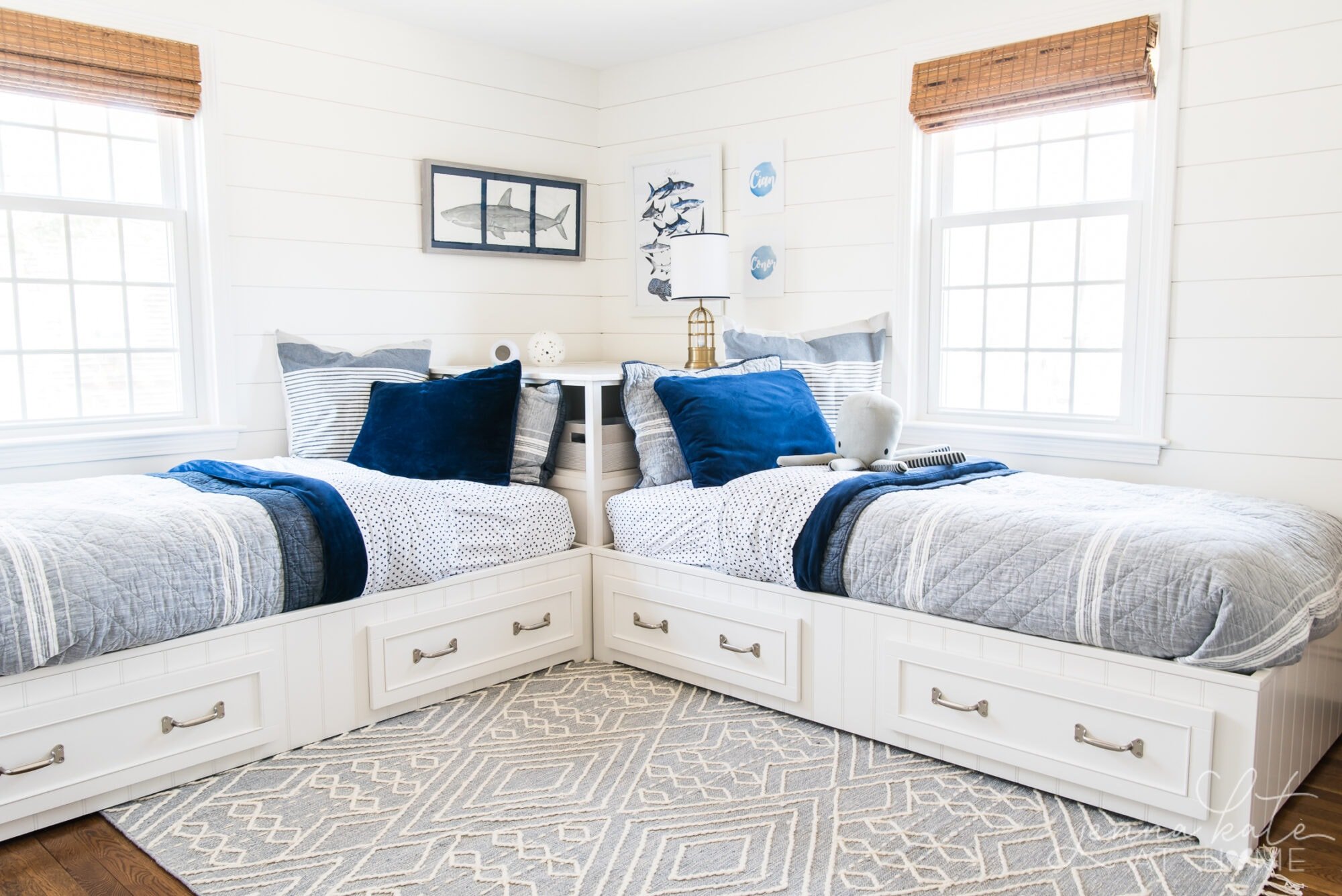 My Boys' Shared Bedroom | Before and After - Jenna Kate at Home