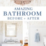 amazing bathroom before and after