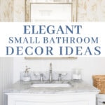 elegant bathroom decor