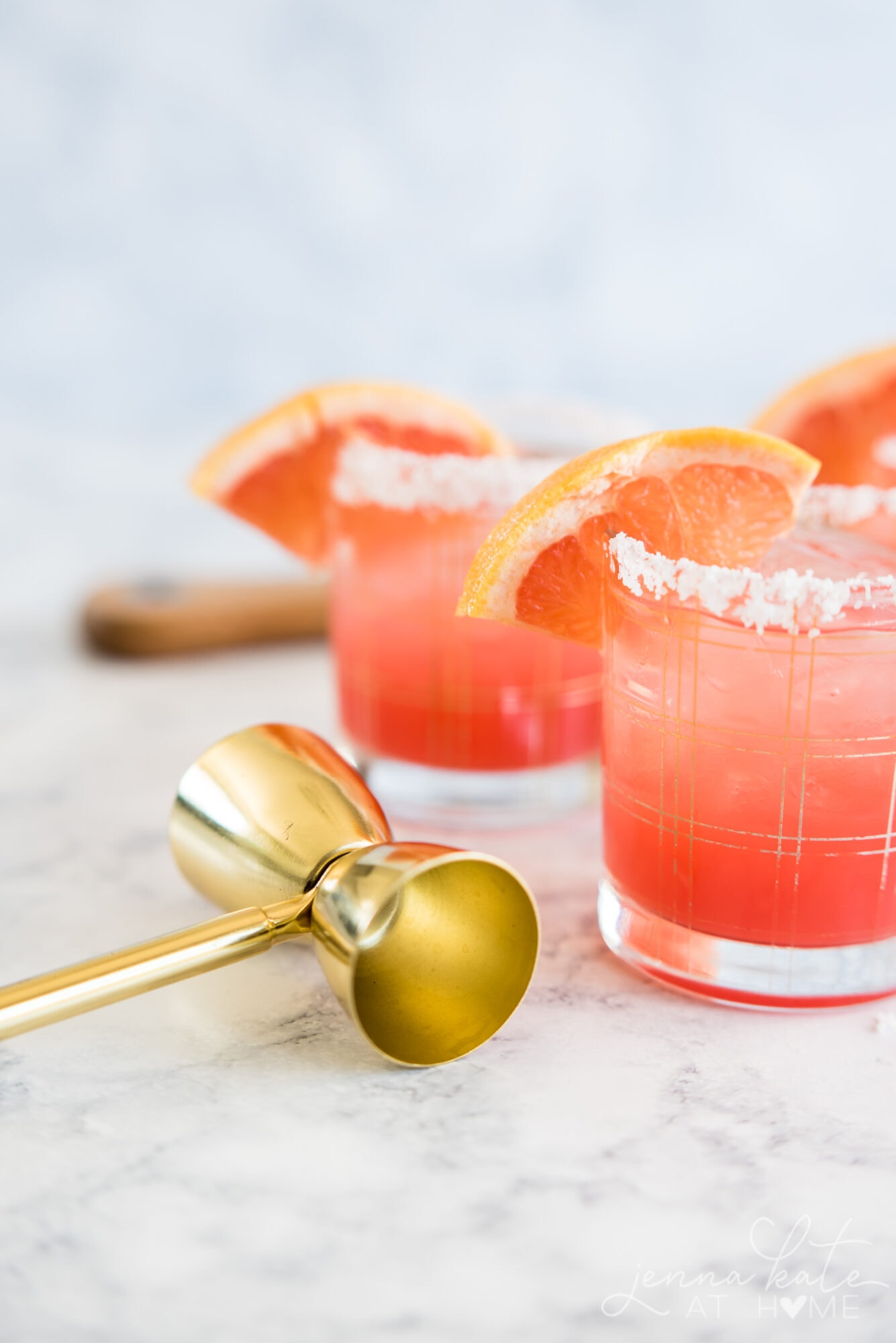 Salty Dog Grapefruit Cocktail Jenna Kate at Home