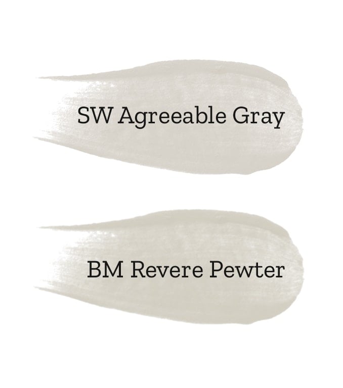 agreeable gray vs revere pewter