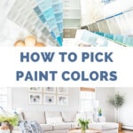 image that reads how to pick paint colors