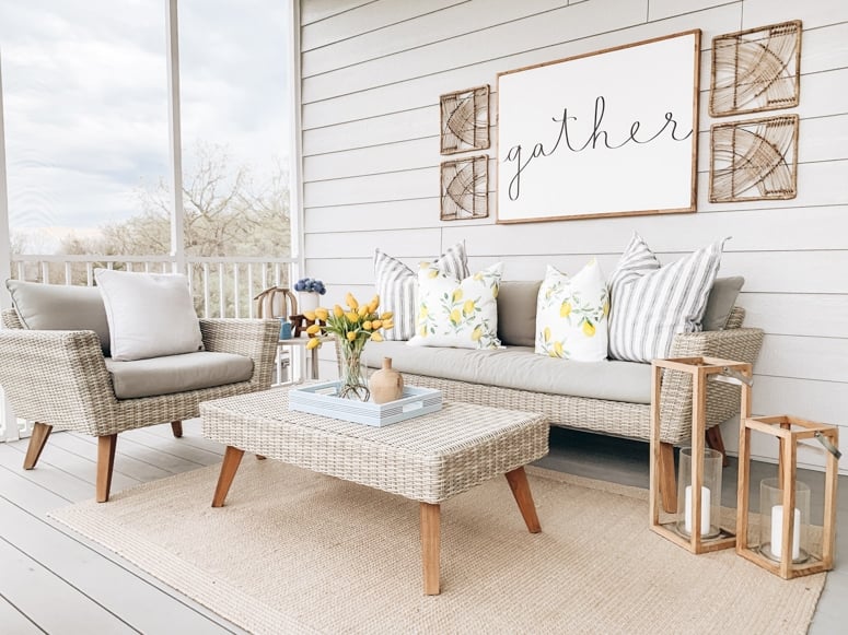 10 Beautiful Screened In Porch Ideas Jenna Kate At Home - How To Decorate Screened In Patio