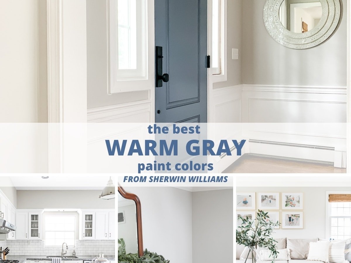 The Best Warm Gray Paint Colors - Jenna Kate at Home