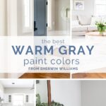 The best warm gray paint colors from Sherwin Williams that will give you that fresh, modern look without making your room feel cold.