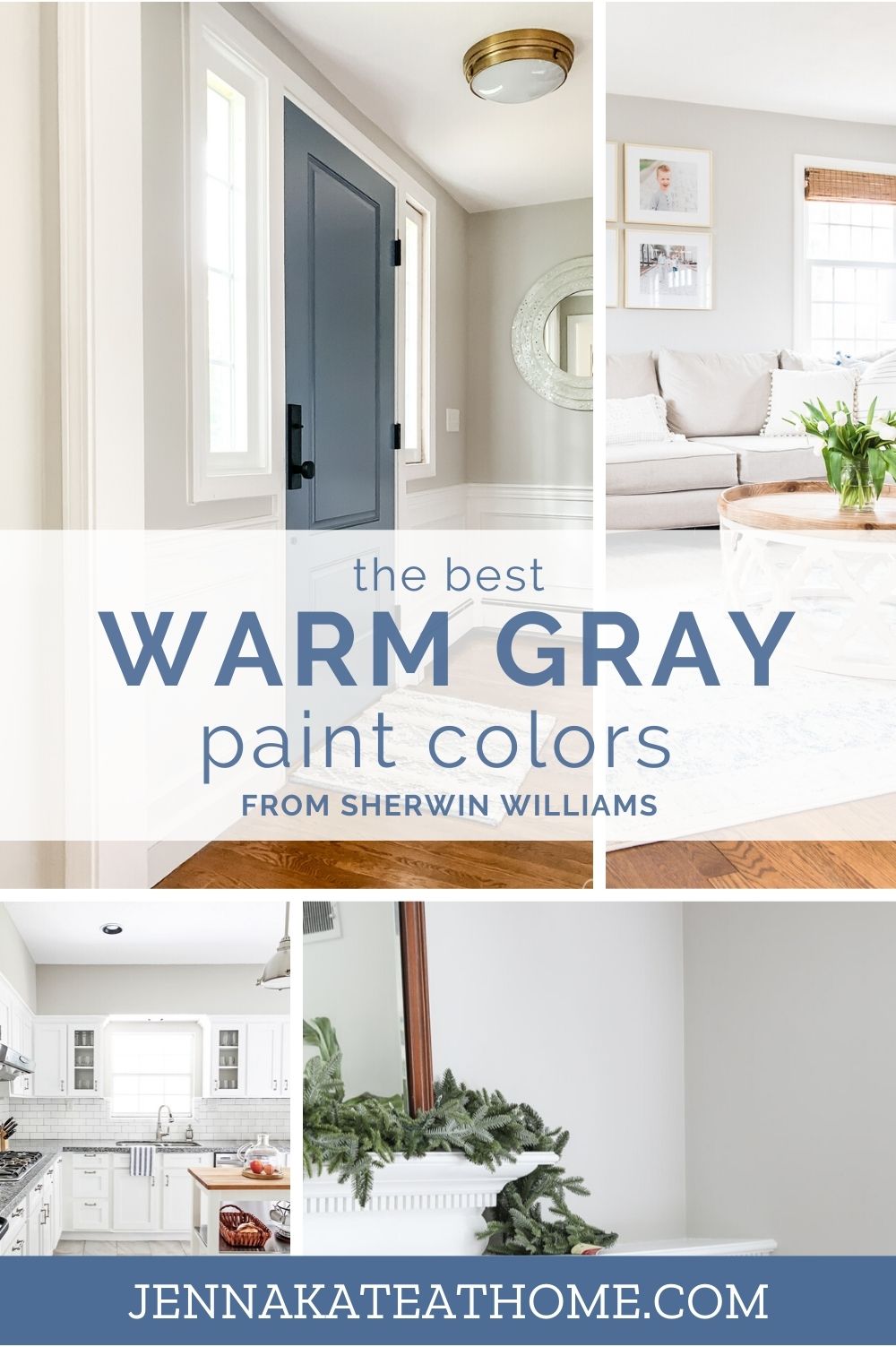 The best warm gray paint colors from Sherwin Williams that will give you that fresh, modern look without making your room feel cold.