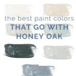 paint colors that go with honey oak