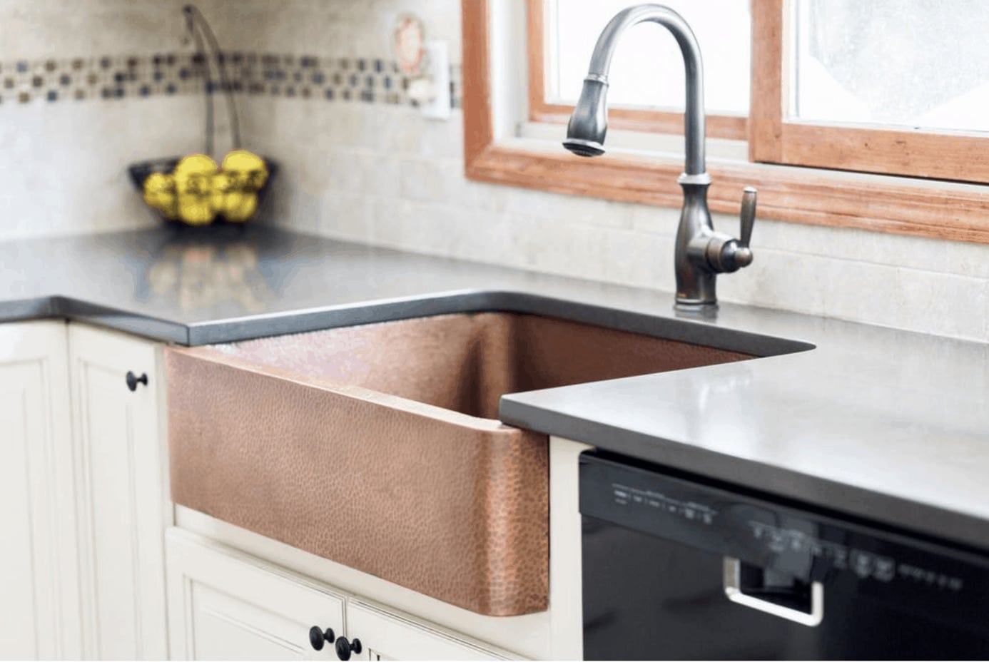 Copper sinks are a new trend we're seeing 