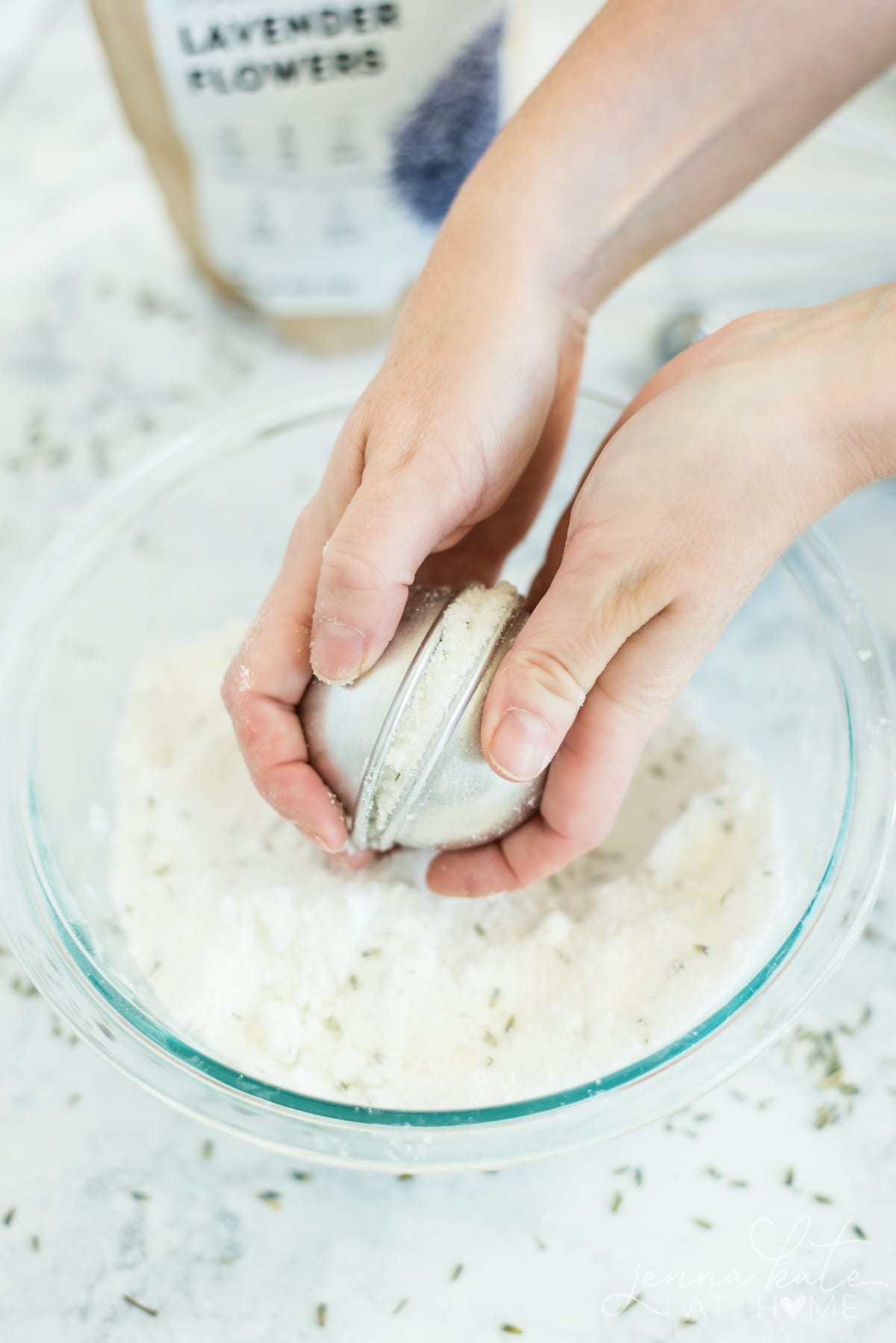 The Enchanted Tree: DIY Bath Bombs using Websun Stainless Steel Molds-  product review and recipe.