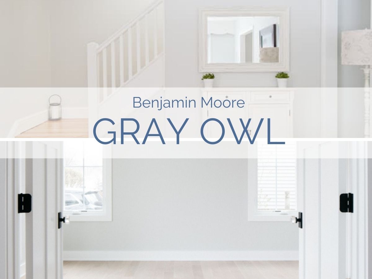 Benjamin Moore Gray Owl Paint Color Review Jenna Kate At Home   Benjamin Moore Gray Owl Header 