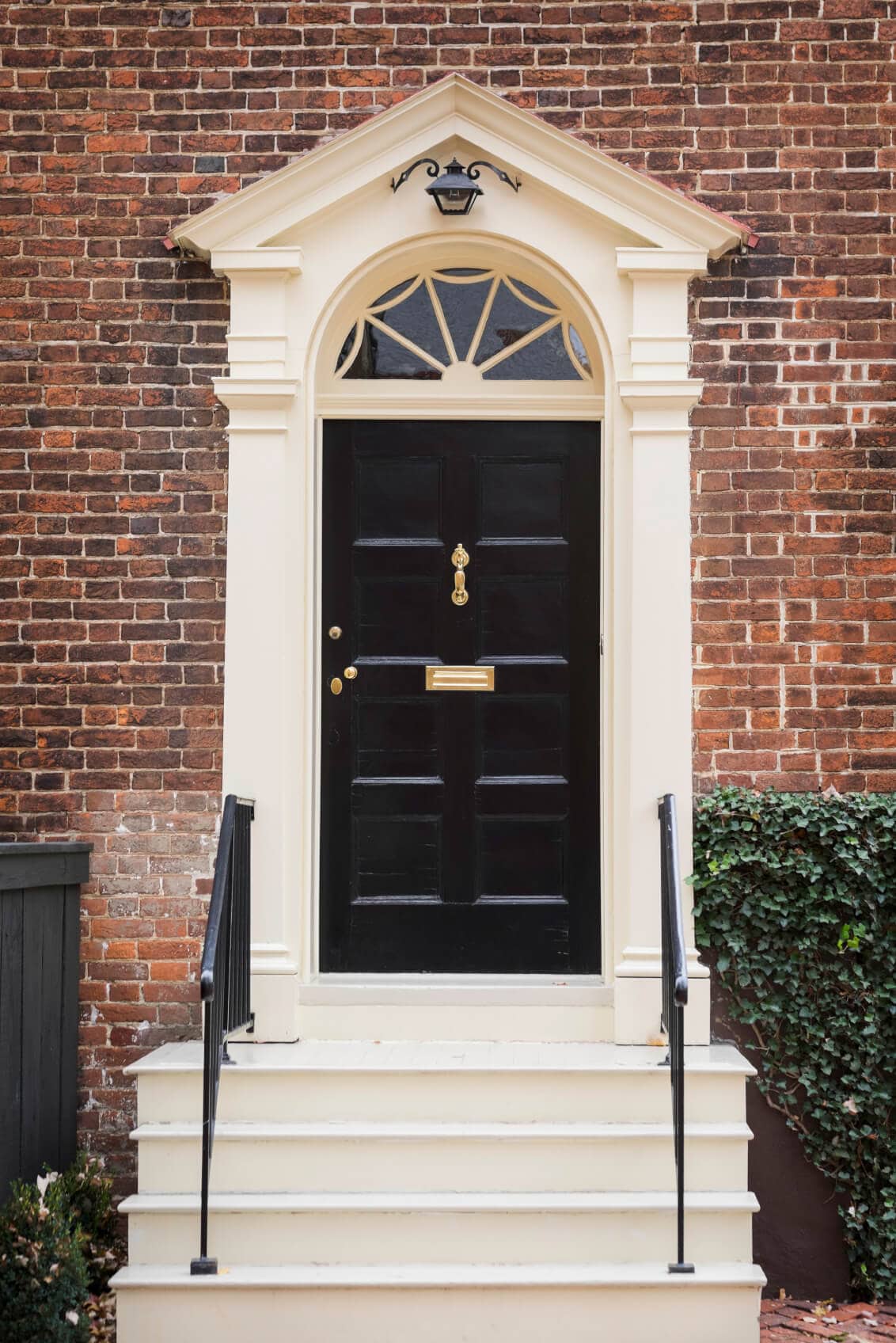 best front door colors for red brick bouses