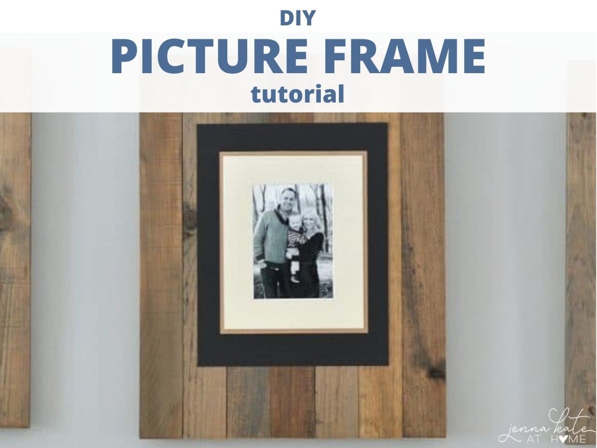 Make Large DIY Picture Frames For Less than $20 Each