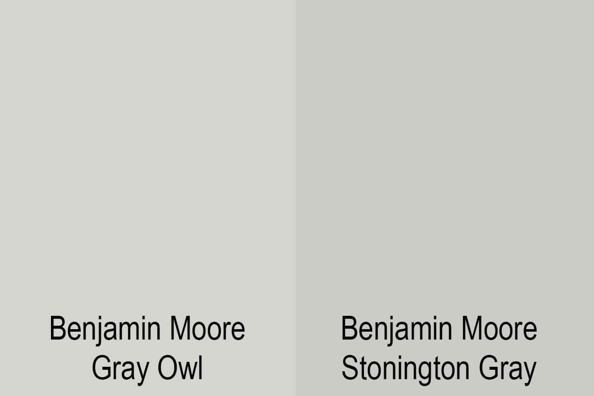 benjamin moore gray owl version stonington gray