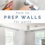 how to prep walls for paint