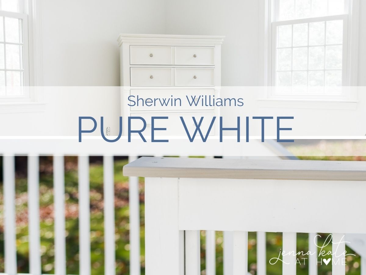 Sherwin Williams Pure White (SW 7005) + Undertones and Coordinating Colors