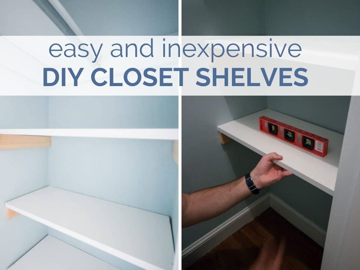 DIY Cabinet Organizer Shelf (Cheap + Easy)