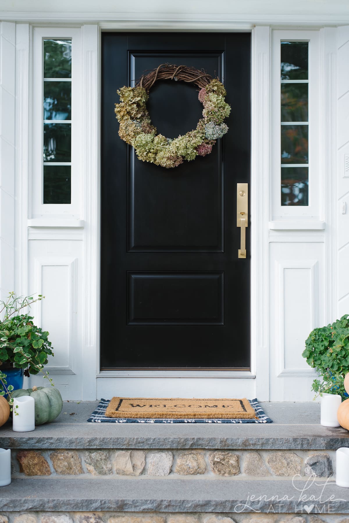 DIY Dried Hydrangea Wreath - Dig the Good Life