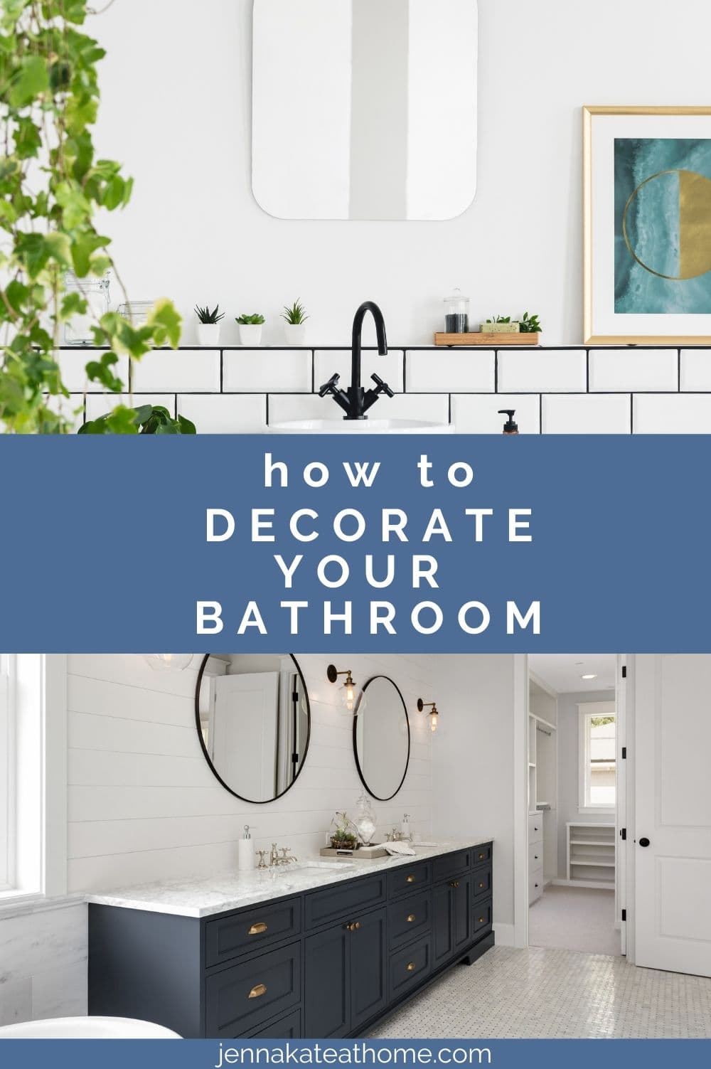 how to decorate a bathroom