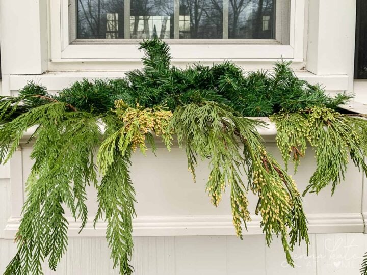 How to Decorate a Window Box for Christmas Jenna Kate at Home