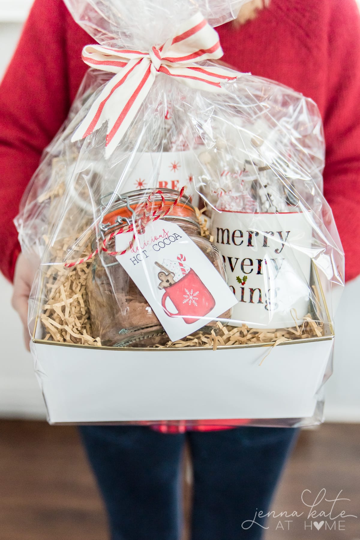 Homemade Hot Cocoa Gift Basket