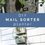 DIY mail sorter planter pin