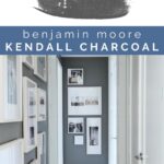 Benjamin Moore Kendall Charcoal pin