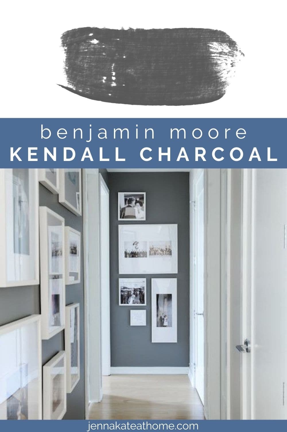 Benjamin Moore Kendall Charcoal pin