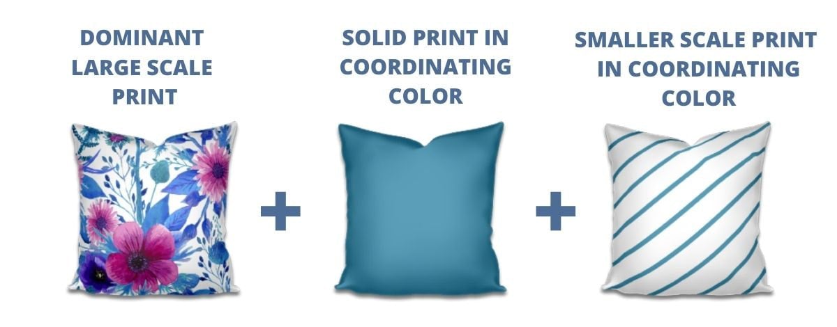 How to Mix Throw Pillows - A Mix and Matching Guide – ONE AFFIRMATION