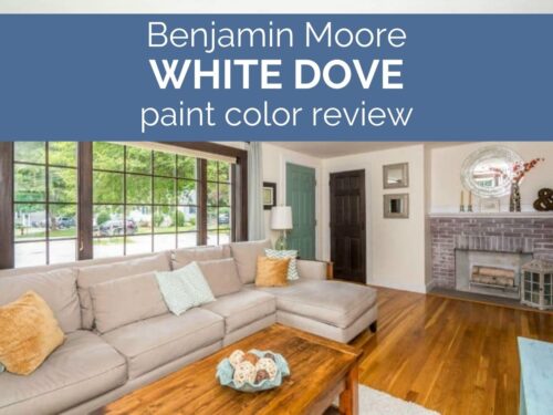 Benjamin Moore White Dove - Jenna Kate at Home