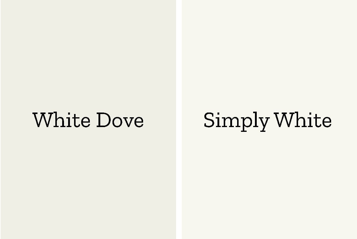 All About White Dove Paint Color