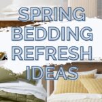 spring bedding refresh ideas pin