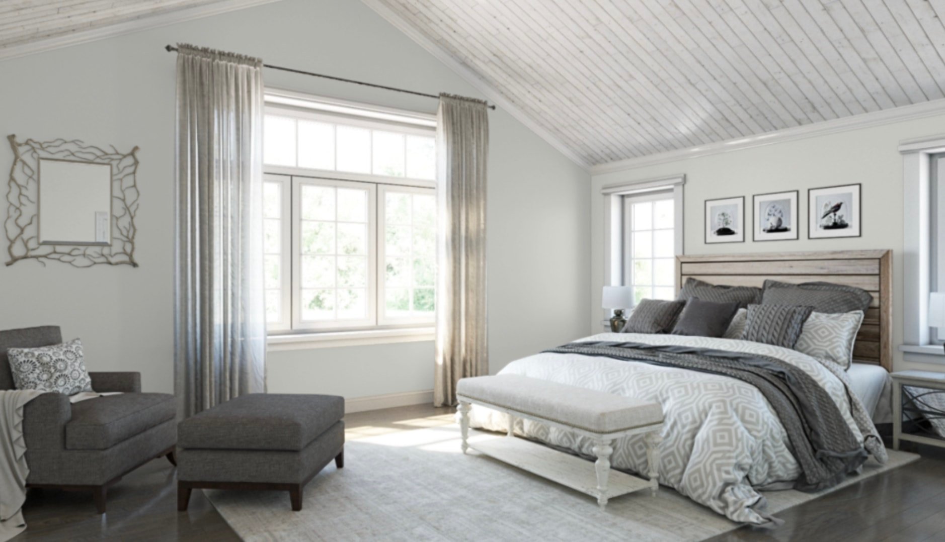 best gray for north facing room