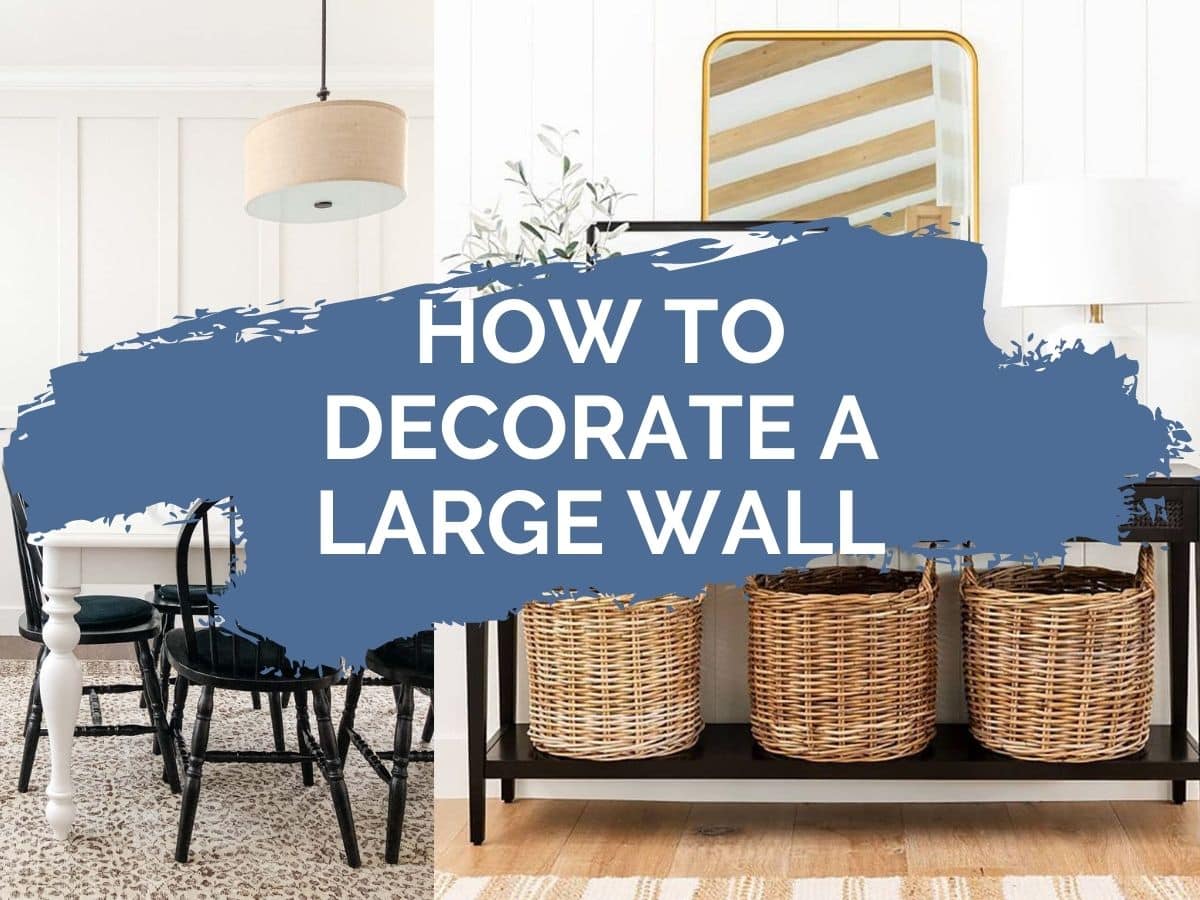 how to decorate a large wall header image with text overlay
