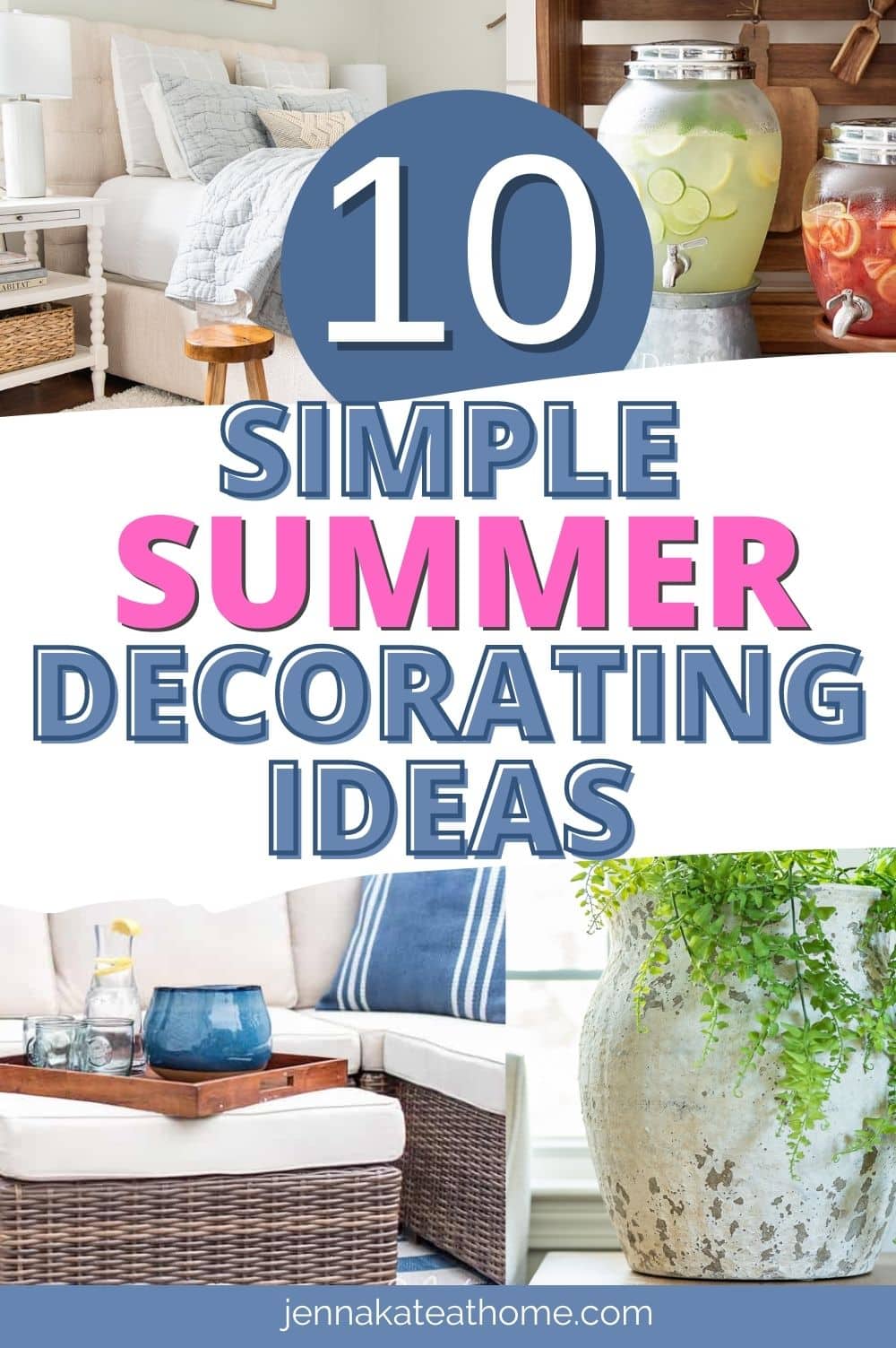 summer decorating ideas pin