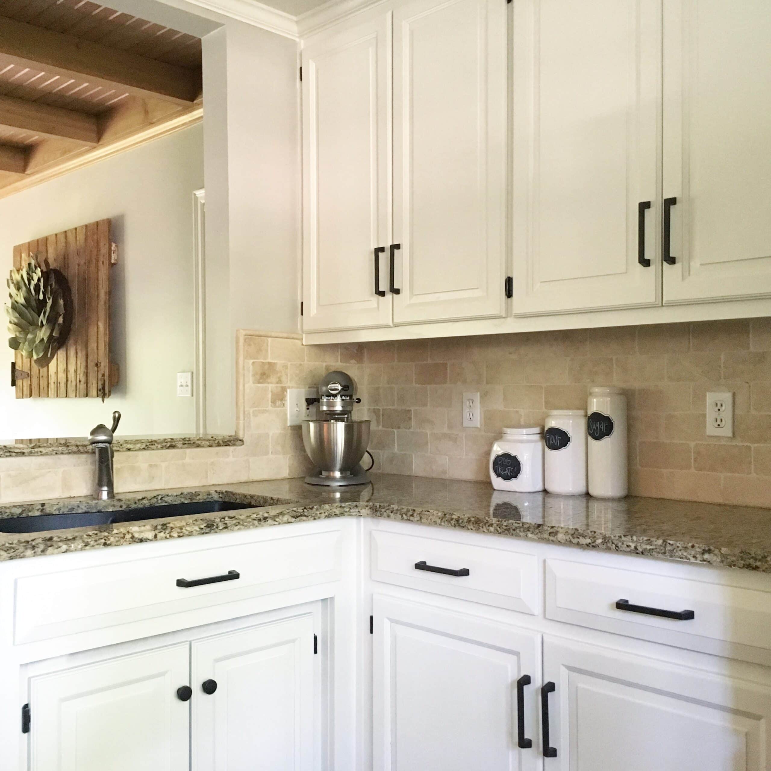 SW Alabaster cabinets