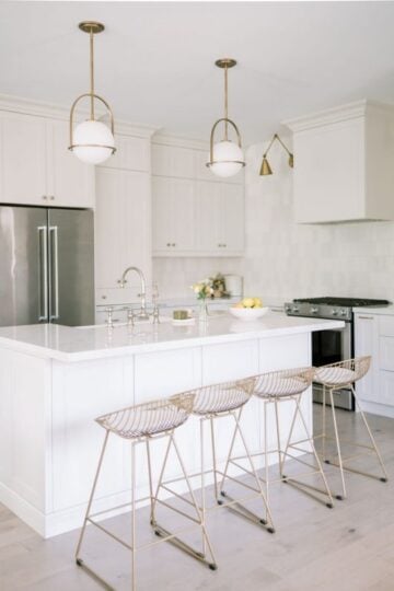 Best Paint Colors For Kitchens With White Cabinets - Jenna Kate at Home