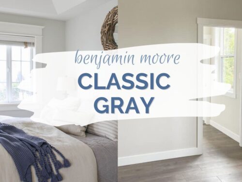 Benjamin Moore Classic Gray: Paint Review - Jenna Kate at Home