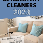 The best upholstery cleaners