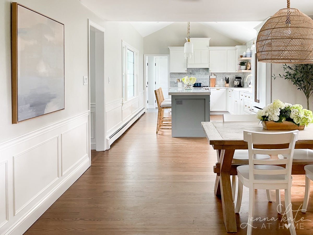 view of kitchen from the dining room