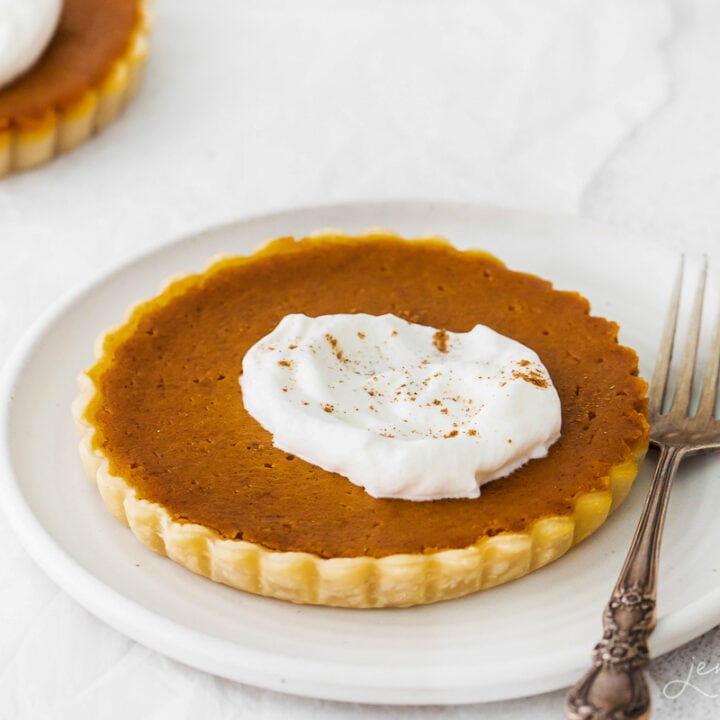 Mini Pumpkin Pie Tarts (Without Evaporated Milk) Jenna Kate at Home