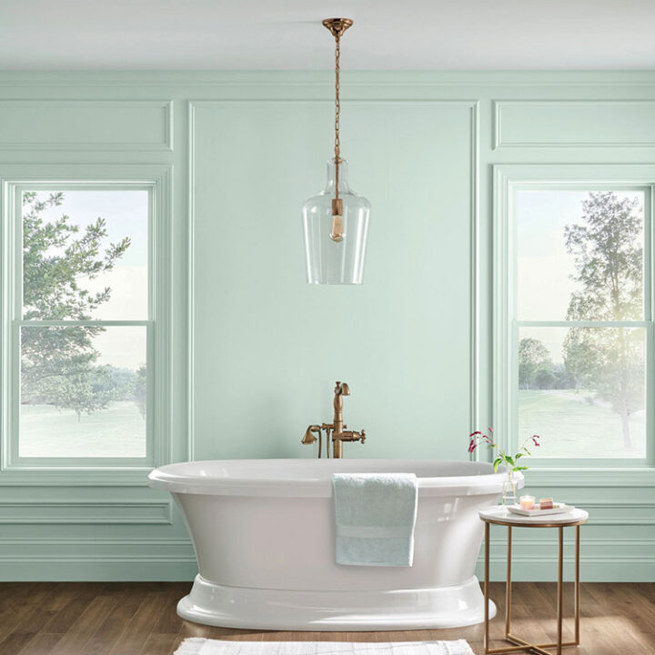 Sherwin Williams Drift of Mist - Jenna Kate at Home