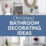 Christmas bathroom decorating ideas pin image