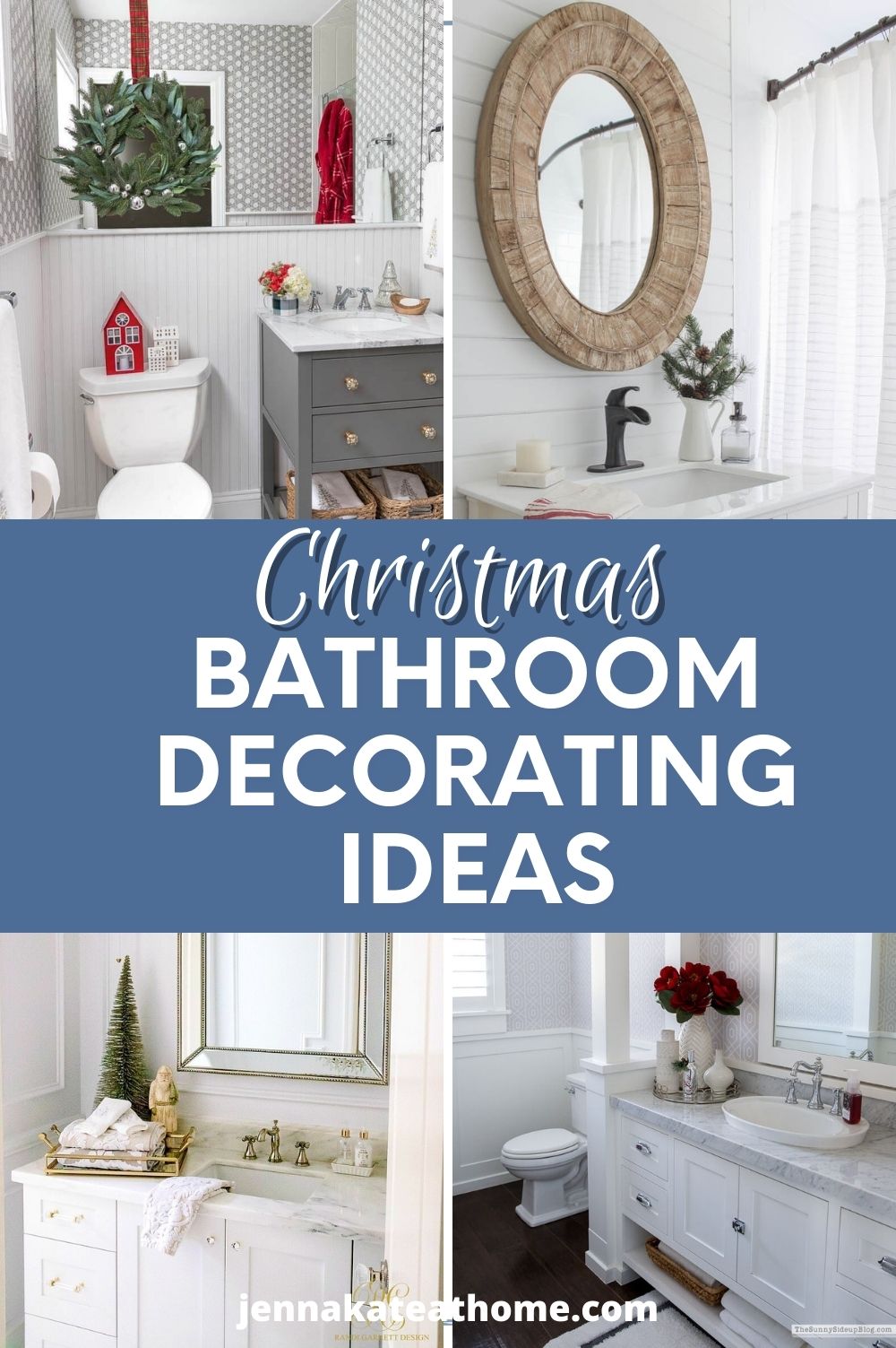 Decorating Ideas For Your Bathroom This Christmas Jenna Kate At Home