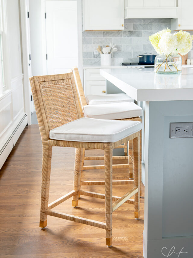 Serena and Lily Balboa Counter Stool Review Story - Jenna Kate at Home