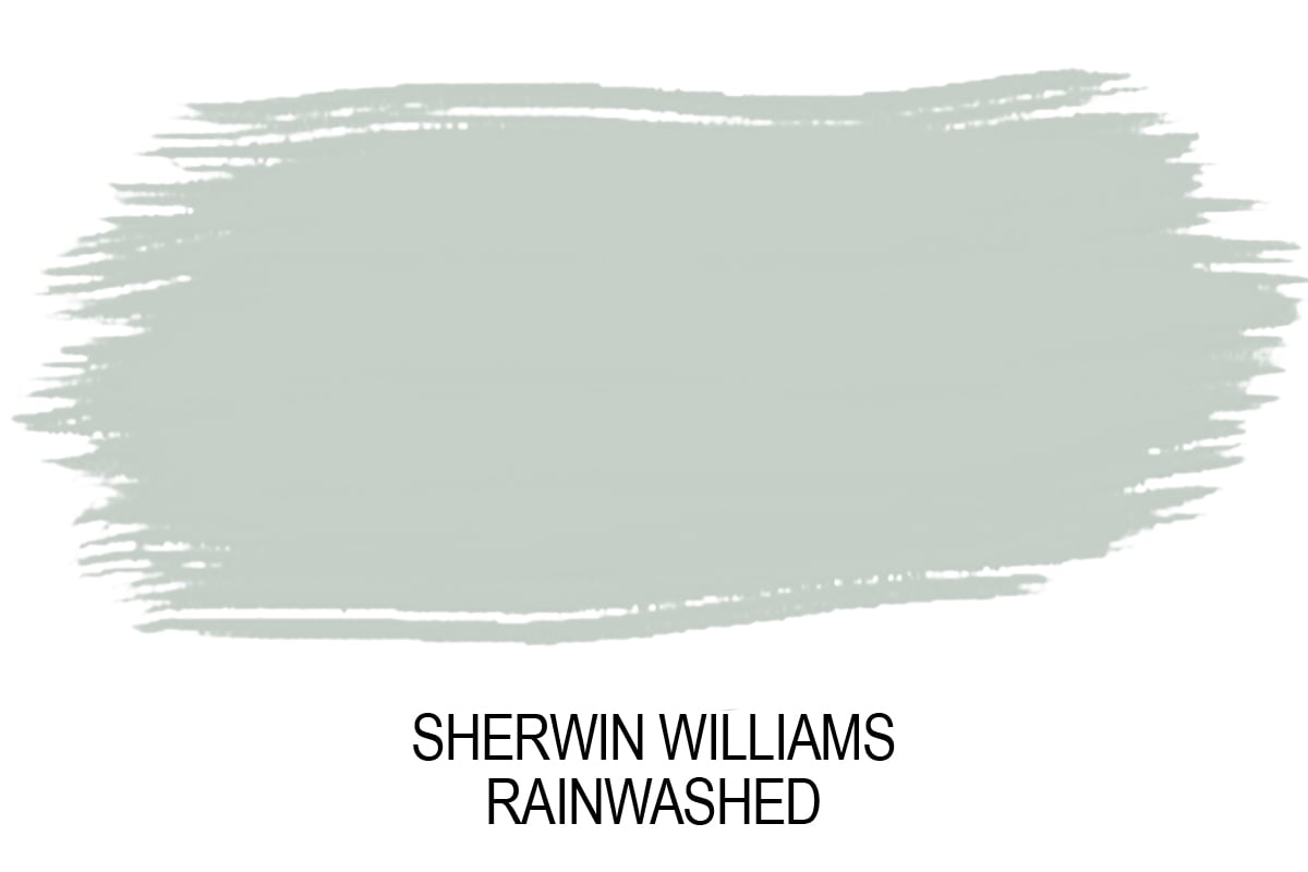 Sherwin Williams Rainwashed paint swatch