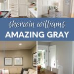 sherwin williams amazing gray pin image