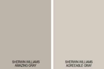 Sherwin Williams Amazing Gray: Paint Review - Jenna Kate at Home